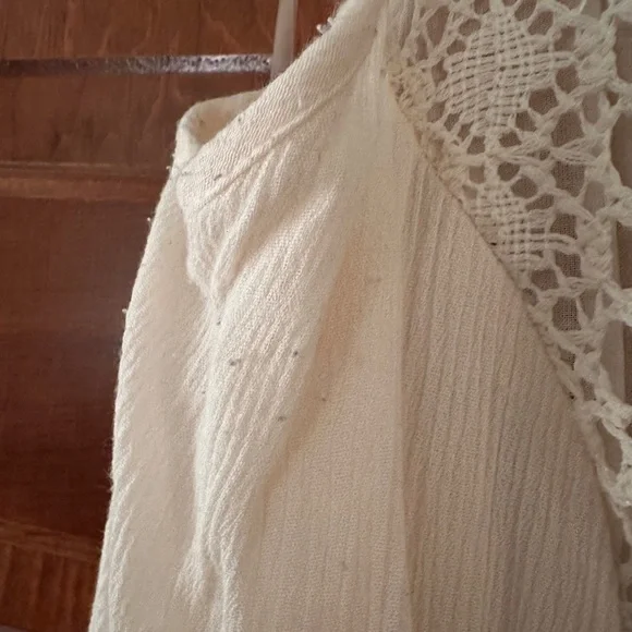 Mossimo Supply Co. Cream Crochet Dress - Picture 7 of 9